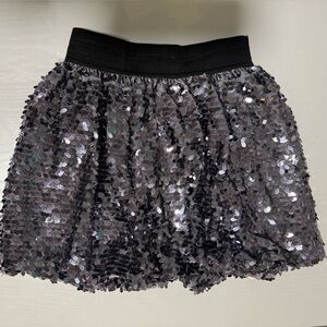 The Children's Place Black Sequin Skirt